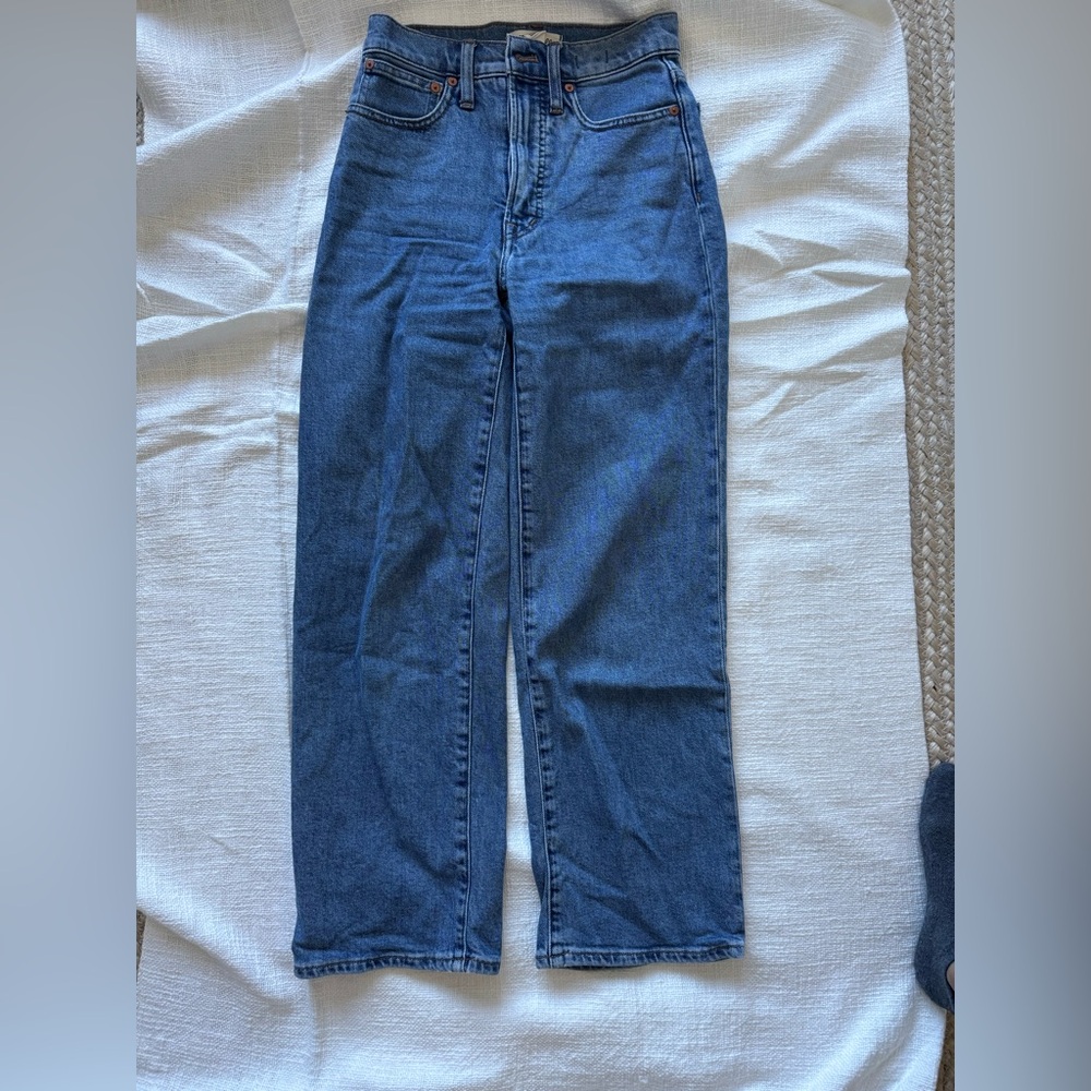 Madewell the perfect vintage wide leg jeans